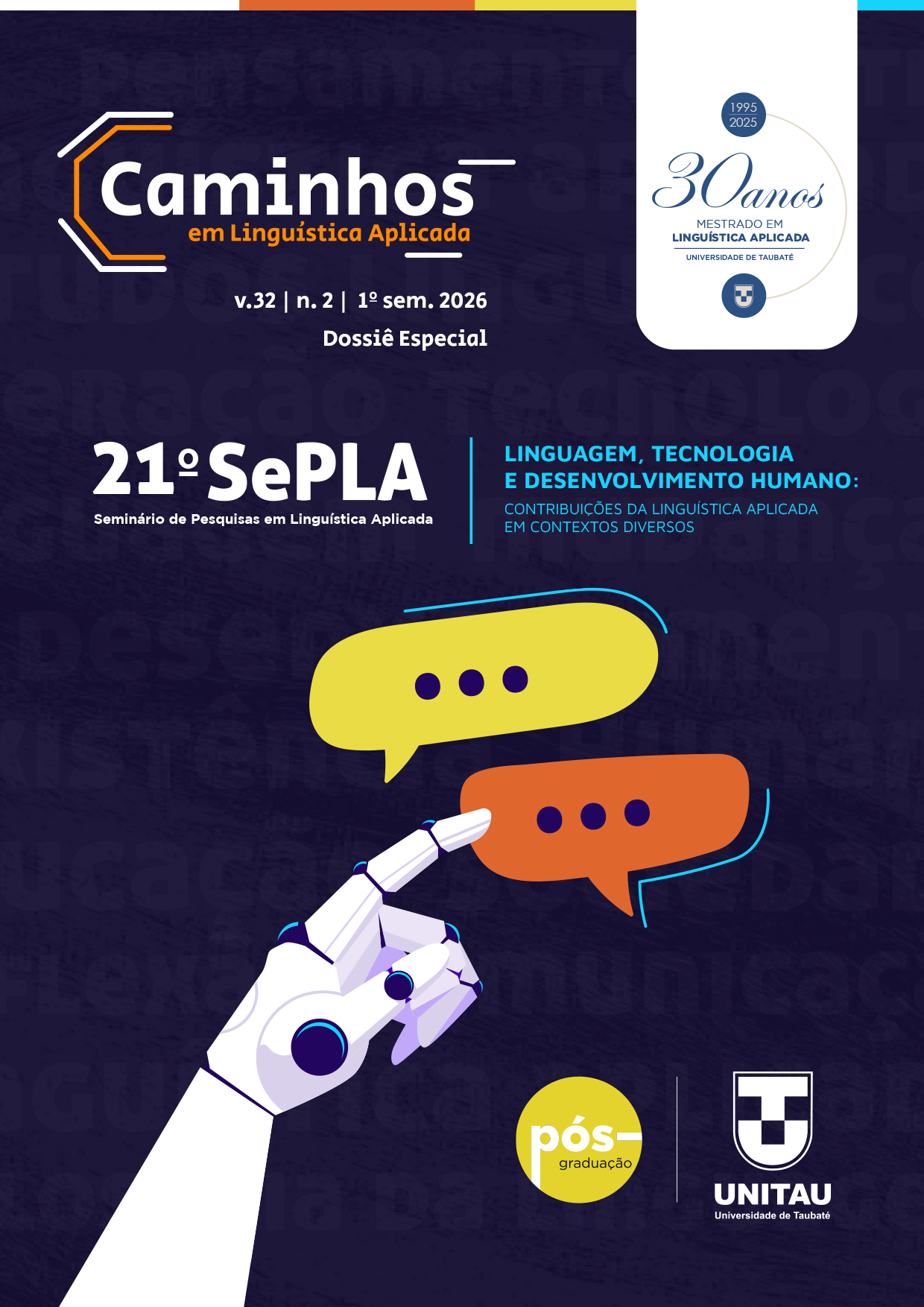 					Visualizar v. 32 n. 2 (2026): Dossiê - SePLA
				